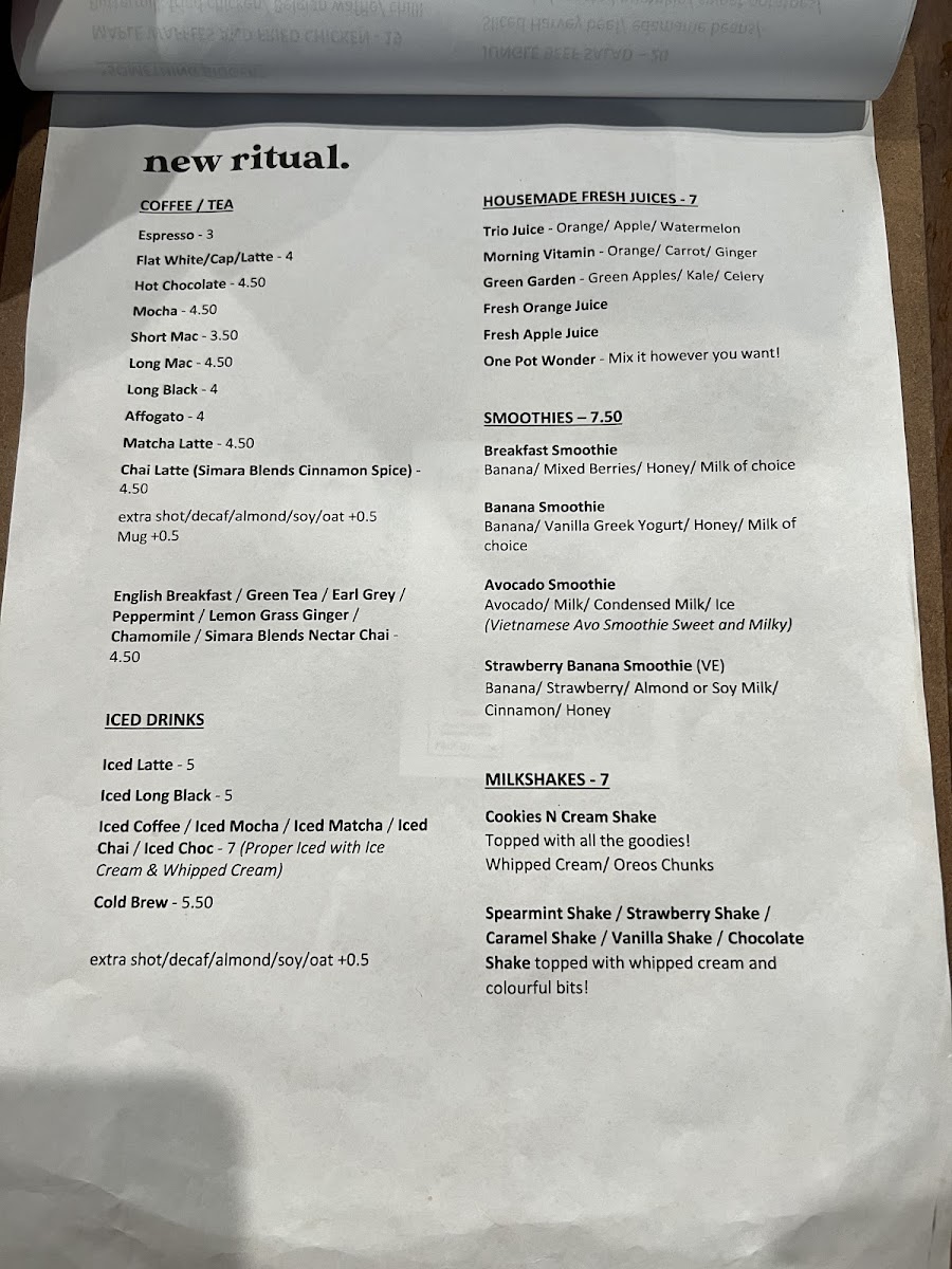 Menu New Ritual Cafe-5